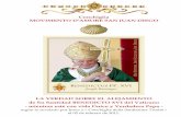 Conchiglia MOVIMENTO D’AMORE SAN JUAN DIEGO...Carta abierta de Conchiglia a Su Santidad Papa Benedicto XVI Prot. 11.215 - 02.02.2011 Recomendada R.R. 2 de febrero de 2011 - Presentación