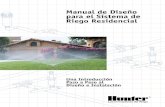 Manual de Diseño para el Sistema de Riego Residencial · determinar la Capacidad de Diseño del Sistema de Riego en litros por minuto (l/min) o gallons por minuto (GPM). Registre