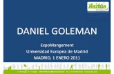 DANIEL GOLEMAN - GREF Grupo de Responsables de Formación de … · 2018. 11. 14. · Daniel Goleman Referente ... Inteligencia Emocional. Madrid, 1 de junio de 2011 Inteligencia