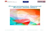 Programación General Anual 2020-2021iesjrj.net/images/documentos/quienes_somos/PGA 2020-2021...Programación General Anual 2020-2021 I.E.S. JUAN RAMÓN JIMÉNEZ PGA 2020-2021 CÓDIGO
