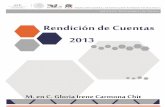 Rendición de Cuentas 2013 2toluca.tecnm.mx/wp-content/uploads/2021/03/ITT0l_RENDICI... · 2021. 3. 23. · Rendición de Cuentas 2013 8 La eficiencia de egreso promedio, en todos