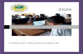 Plan de Gestión para el uso Educativo de las TIC€¦ · Plan de Gestión para el Uso Educativo de las TIC Institución Educativa Pablo VI 4 Presentación El Proyecto Educativo institucional