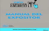 MANUAL DEL EXPOSITOR - Cerveza México · 2021. 3. 29. · jueves 15 de las 08:00hrs a 10:00hrs del viernes 16 ... deseas ya que TU ENTRADA SÓLO SERÁ VÁLIDA PARA LA OPCIÓN MARCADA.