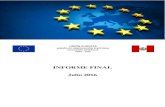 INFORME FINAL...INFORME FINAL Julio 2016 3 Introducción y agradecimientos La Misión de Observación Electoral de la Unión Europea (MOE UE) ha estado presente en la República del