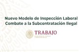 Nuevo Modelo de Inspección Laboral Combate a la ...canipec.org.mx/wp-content/uploads/2020/03/STPS...Inspecciones realizadas durante 2019 META LOGRO UR Visitas Inspecciones Eficacia