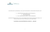 CATÁLOGO GENERAL DE ACTIVIDADES UNIVERSITARIAS DE...actividades que se recogen en el Catálogo Específico de Actividades Universitarias Reconocibles en Créditos de la titulación