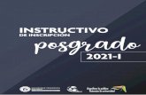 VICERRECTORÍA ACADÉMICA - SUBDIRECCIÓN DE ...admisiones.pedagogica.edu.co/wp-content/uploads/2020/09/...RECOMENDACIONES GENERALES PARA EL PROCESO DE ADMISIÓN 2021-1 PROGRAMAS DE
