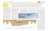 VI NADAL | MARTES 24 DE DICIEMBRE DE 2019 La Navette ......Lleida ofereixen 497 km esquiables, amb 246 pistes d’alpí i nombro-sos itineraris de nòrdic, 110.584 passatgers/ho-ra,