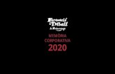 MEMÒRIA CORPORATIVA 2020...memòria 2020. El cap i el cor de la Fundació ... entitat promoguda per Càritas Diocesana de Barcelona, inscrita amb el núm. 670 al Registre de Fundacions