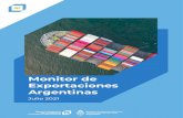 Monitor de Exportaciones Argentinas...Novedades locales Las exportaciones desestacionalizadas del primer cuatrimestre de 2021 igualaron a las del último de 2019. Además, se alcanzó
