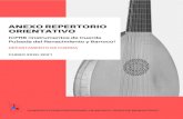 ICPRB (Instrumentos de Cuerda Pulsada del Renacimiento y ......Livre de pieces pour la Guitarre dedié au Roy (Paris, 1686) Sonate Nuove per la chitarra spagnola (Venecia, 1663) Piéces