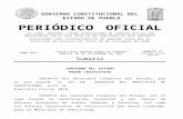  · Web view2(VigésimaTercera Sección)Periódico Oficial del Estado de PueblaMartes 26 de diciembre de 2017. 2 (Vigésima Tercera Sección) Periódico Oficial del Estado de Puebla.