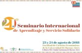 Centro Latinoamericano de Aprendizaje y Servicio Solidario - … · 2020. 12. 21. · Articulando Universidad y barrios: La propuesta del Programa de Intervención Comunitaria de