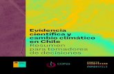 Evidencia científica y cambio climático en Chile Resumen ...fica-y... · El Comité Científico COP25 fue designado por el Ministerio de Ciencia, Tecnología, Conocimiento e Innovación