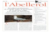 núm. 46 l’Abelleroll’Abellerol · 2013. 2. 11. · 2 l’Abellerol núm. 46 - hivern 2012-2013 EDITORIAL l’Abellerol Butlletí de contacte de l’Institut Català d’Ornitologia