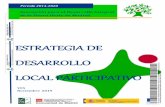 ESTRATEGIA DE DESARROLLO LOCAL PARTICIPATIVO · 2020. 7. 21. · Periodo 2014-2020 Asociación para el Desarrollo Integral de la Sierra Oeste de Madrid. ESTRATEGIA DE DESARROLLO LOCAL