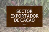 SECTOR EXPORTADOR DECACAO - 国際協力機構...Apoyar a agro-industrial y comercial toda la cadena del cacao semielaborados y chocolates, en su afán ecuatoriano, sus de mantener