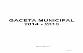 GACETA MUNICIPAL 2014 - 2018gobiernoabierto.pueblacapital.gob.mx/images/gaceta/2018/mayo/ga… · gaceta municipal 2014 - 2018 . 2 de 122 Índice pág. 3 sesiÓn ordinaria – 03