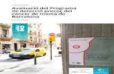 Avaluació del Programa de Detecció Precoç del Càncer de ......Avaluació del Programa de Detecció Precoç del Càncer de Mama de Barcelona 2018 7 1. Garantir i millorar la qualitat