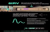 8IRV Terminal Integrado de Protección, Control y Medida · 2021. 4. 14. · es de 32 muestras por ciclo (1600 Hz en redes de 50 Hz y 1920 Hz en redes de 60 Hz). Todas las muestras