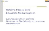 La Educaci³n Media Superior (EMS)
