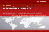DEPARTAMENTO DE FINANÇAS PÚBLICAS · A convite do Secretário do Tesouro Nacional, uma missão do Departamento de Finanças Públicas do FMI (FAD) visitou Brasília no período