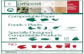 PLÁSTICOS 6 MATERIALS MATERIALES RECUBIERTOS DE … · 2021. 2. 13. · MATERIALES RECUBIERTOS DE PLÁSTICO Compostable Paper Foods + Plants Speciall-Designedy Compostable Products