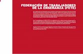 FEDERACIÓN DE TRABAJADORES DE LA ENSEÑANZA (FETE) · 2019. 9. 27. · 96 Cartel del X Congreso de FETE-UGT AHUGT-A X CONGRESO FETE-UGT “Sindicalismo en acción” Madrid, 12,