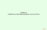 TEMA 8: CINÉTICA HETEROGÉNEA CATALÍTICA 2011-2012... · 2011. 5. 26. · en definitiva: [8.20] Ecuación que puede tener formas más simples cuando se producen ciertas condiciones:!