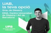 Presentación de PowerPoint - UAB Barcelona · 2021. 2. 9. · Treball de fi de grau (TFG) 15 ECTS Formació Bàsica 60 ECTS ... curadoria d’exposicions, crítica, història, recerca