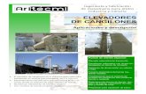 CATÁLOGO ELEVADORES DE CANGILONES - Aritecmi · 2021. 5. 17. · ELEVADORES DE CANGILONES Aplicaciones y descripción Puntos de interés especial: Elevada capacidad de transporte