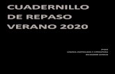 Noticias y novedades - CUADERNILLO DE REPASO VERANO 2020 · 2020. 6. 8. · REFUERZO Y AMPLIACIÓN REFUERZO 1. Identifica los elementos del proceso de comuni-cación que se reproduce