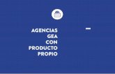 AGENCIAS GEA CON PRODUCTO PROPIO · 2021. 6. 4. · para individuales y familias, como salidas regulares con programas exclusivos e innovadores. Viajes vacacionales, sostenibles y