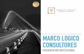 MARCO LOGICO CONSULTORESmarcologico.com/wp-content/uploads/2020/06/Presentacion... · 2020. 6. 19. · PRESENTACIÓN INSTITUCIONAL CLIENTES DE LA FIRMA Y DEL DIRECTOR GERENTE 6 DIVERSOS
