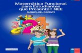 Matemática Funcional para Estudiantes que Presentan NEE6 / Cálculo Funcional para Estudiantes que Presentan NEE / Manual del Docente Cálculo Funcional para Estudiantes que Presentan