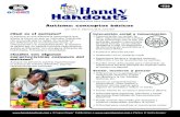 Handy Handouts - Super Duper Publications · 2020. 11. 18. · • Expresiones faciales y lenguaje corporal diferentes a los de las personas no autistas. • Pueden tener dificultades