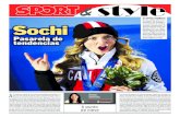de febrero, se convirtió en una pasarela de estilos, Sochi ...de Invierno de Sochi, el 7 de febrero, se convirtió en una pasarela de estilos, colores y tendencias. El deporte está