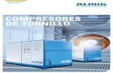 COMPRESORES DE TORNILLO - ALMiG · 2021. 7. 28. · COMBI 6 –15 COMBI 50 Hz COMBI Caudal según ISO 1217 (anexo C-2009) Potencia nominal del motor Longitud Anchura Altura Peso 8