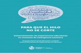 Sitio oficial de la República Oriental del Uruguay - PARA QUE EL … · 2021. 2. 23. · Este estudio aborda cómo se procesó esta contingencia en el contexto de los Cen-tros Educativos