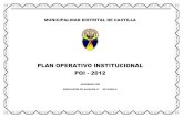 MUNICIPALIDAD DISTRITAL DE CASTILLA · 2013. 6. 27. · MUNICIPALIDAD DISTRITAL DE CASTILLA Plan Operativo Institucional 2012 II PLAN DE DESARROLLO CONCERTADO 2. M 2.1 VISIÓN 2.1.1