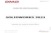 SOLIDWORKS 2021 - DMD...El gestor de instalación trata de conectarse con el servidor de SolidWorks . dmd.com.mx Diseño y Manufactura Digital, S.A. de C.V. DMD HELP | 01 442 22 55588