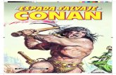 DS Conan 001...Robert E. Howard lo crease en 1932 en el relato El fénix en la espada, publicado en la revista de literatura popular Weird Tales. De salvaje apariencia, pendenciero