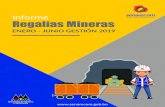 Informe Regalías Mineras · 2019. 9. 9. · Conoce los 20 Municipios de Bolivia que recaudaron más Regalías Mineras durante el primer semestre de 2019: MUNICIPIOS CON MAYOR RECAUDACIÓN