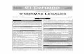 Cuadernillo de Normas Legales · 2013. 4. 11. · y Plenipotenciario del Perú en la República de Singapur 406141 R.M. Nº 1542/RE-2009.- Autorizan viaje de funcionaria diplomática