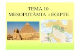 MESOPOTAMIA I EGIPTE...1.- CARACTERÍSTIQUES DE LES PRIMERES CIVILITZACIONS. Naixen al voltant de ggqp grans rius que permeten grans collites per inundació o regadiu: el Tigris i