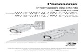 WV-SPW531AL / WV-SPW532L WV-SPW311AL / WV ......2020/02/17  · 6 Las cámaras de red tipo caja WV-SPW531AL / WV-SPW532L / WV-SPW311AL / WV-SPW312L están diseñadas para operar empleando