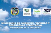 MINISTERIO DE AMBIENTE, VIVIENDA Y DESARROLLO …bibliotecadigital.imipens.org/uploads/Habilitacion de... · 2020. 6. 11. · República de Colombia Ministerio de Ambiente, Vivienda