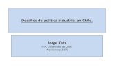 Desafíos de política industrial en Chile. Jorge Katz. · 2015. 11. 12. · La política industrial debe ocuparse de la organización industrial de ... • 1.La explotación de recursos