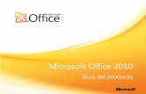 Microsoft Office 2010...Trabaje con conjuntos de datos grandes en Excel (de más de 2 gigabytes) y maximice las inversiones en hardware nuevo y existente mediante la versión de 64