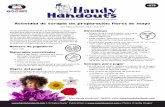 Handy Handouts - Super Duper Publications...borrado en seco durante el juego (opcional) Objeto del juego Adivina la escena de las flores de tu oponente haciendo preguntas de “sí”